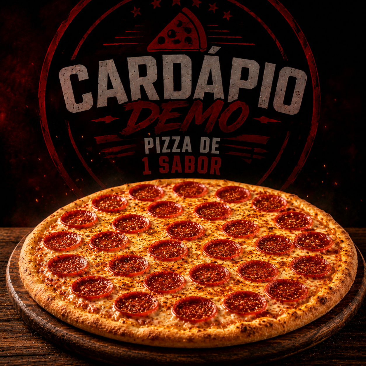 Pizza Pequena 1 Sabor